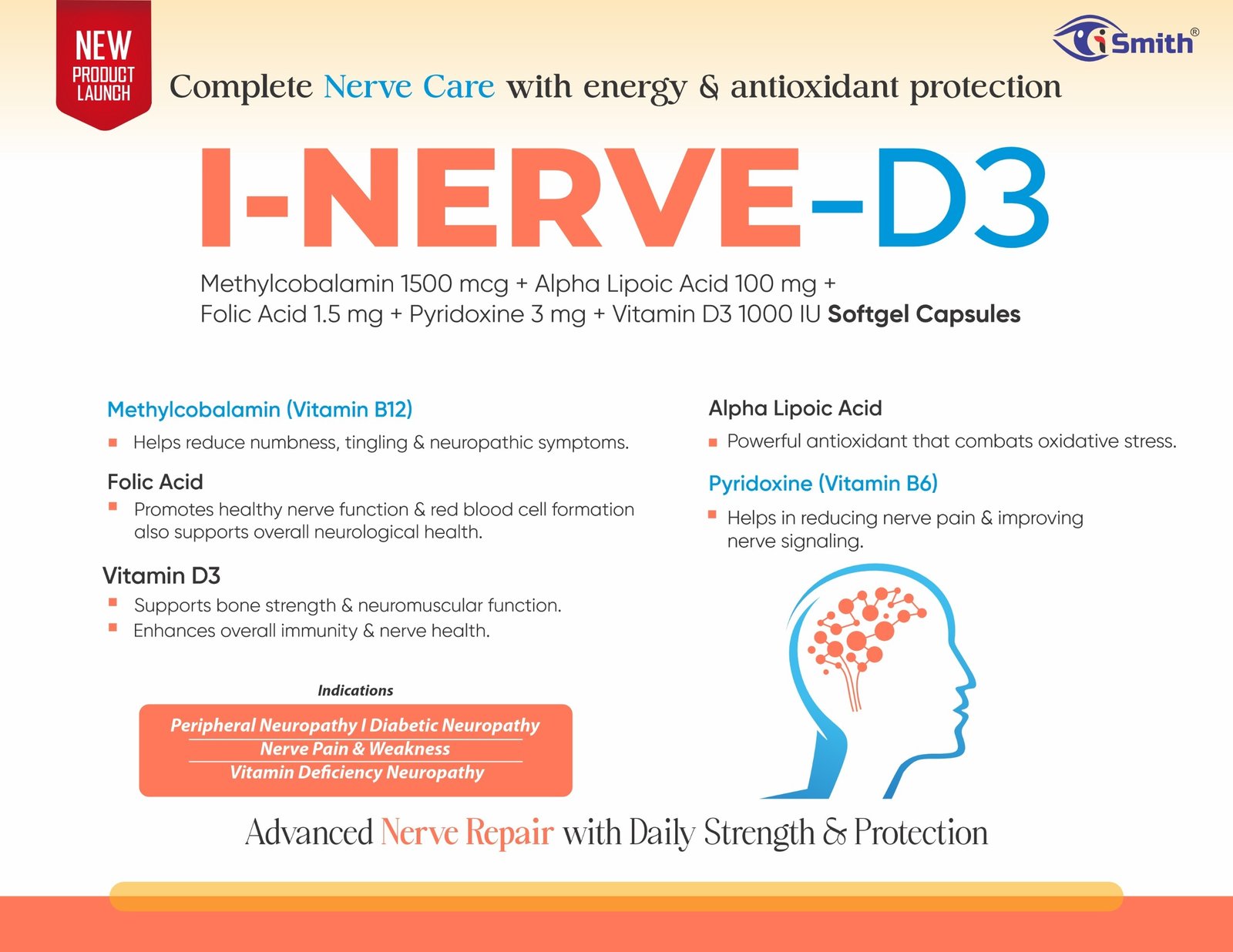 I-NERVE-D3 Softgel Capsules - Image 2