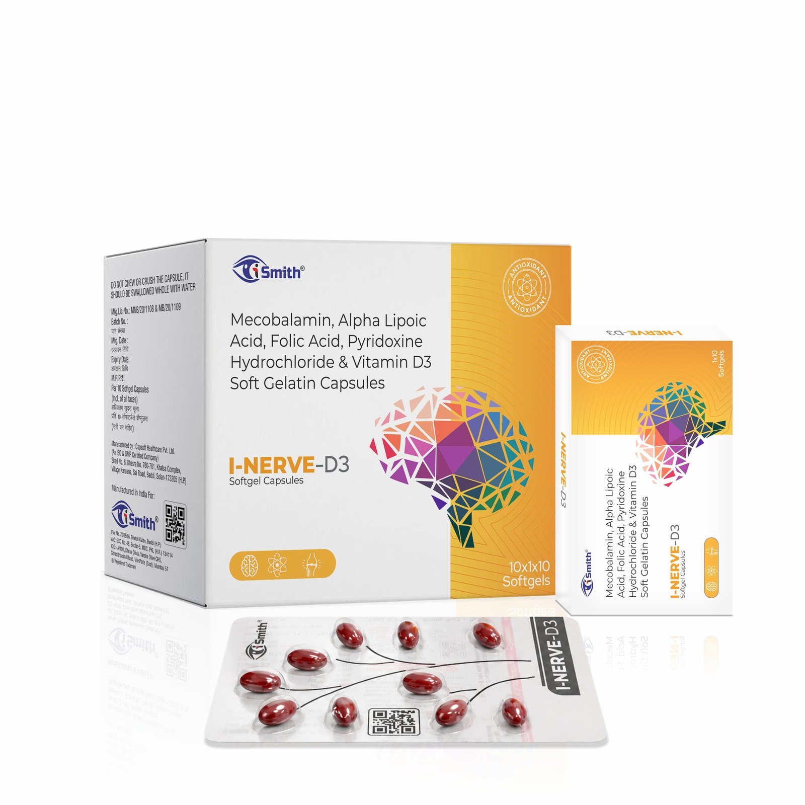 I-NERVE-D3 Softgel Capsules